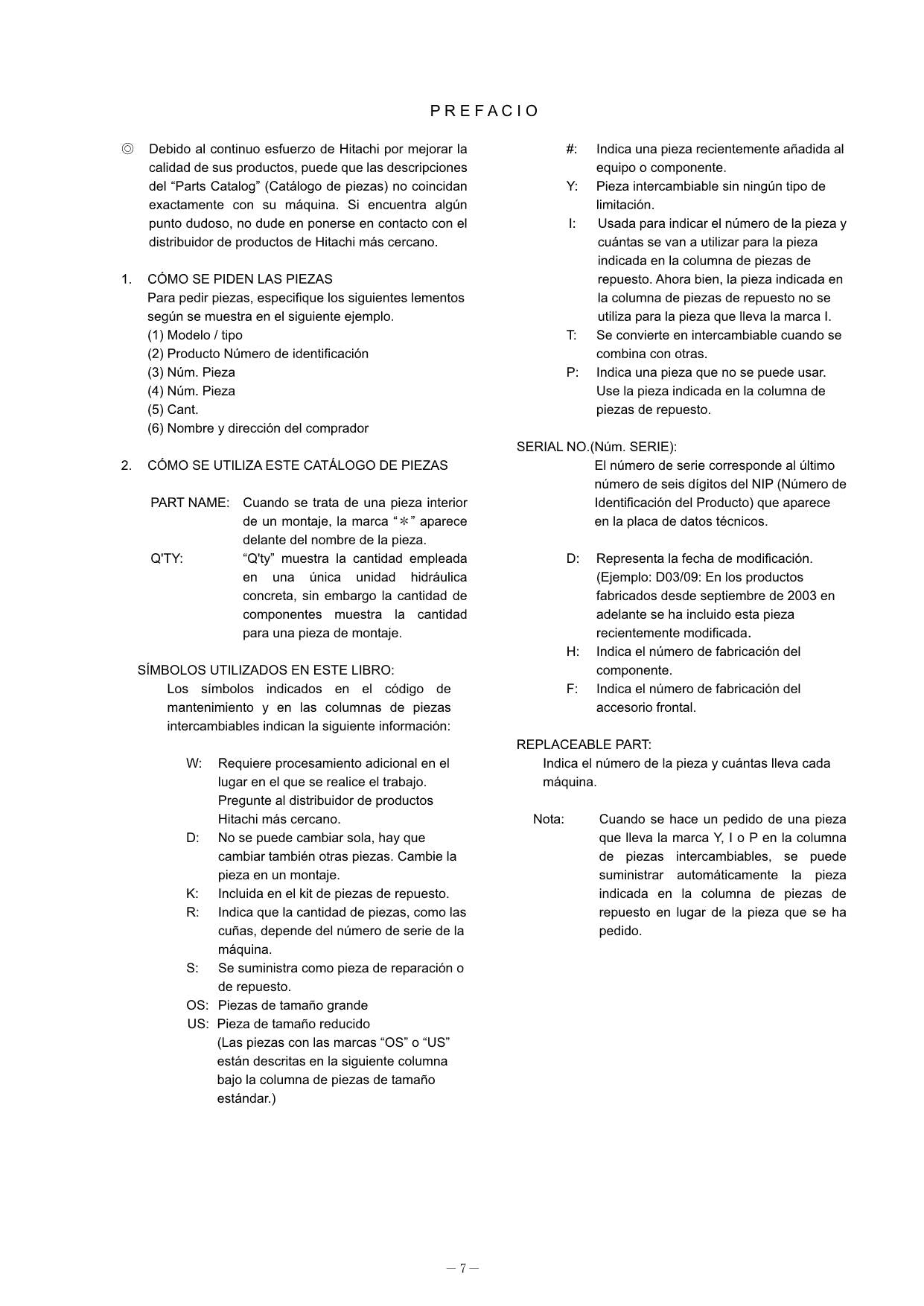 Hitachi ZW80S-5B Equip Component Wheel Loader Parts Catalog Manual SN 020001-up