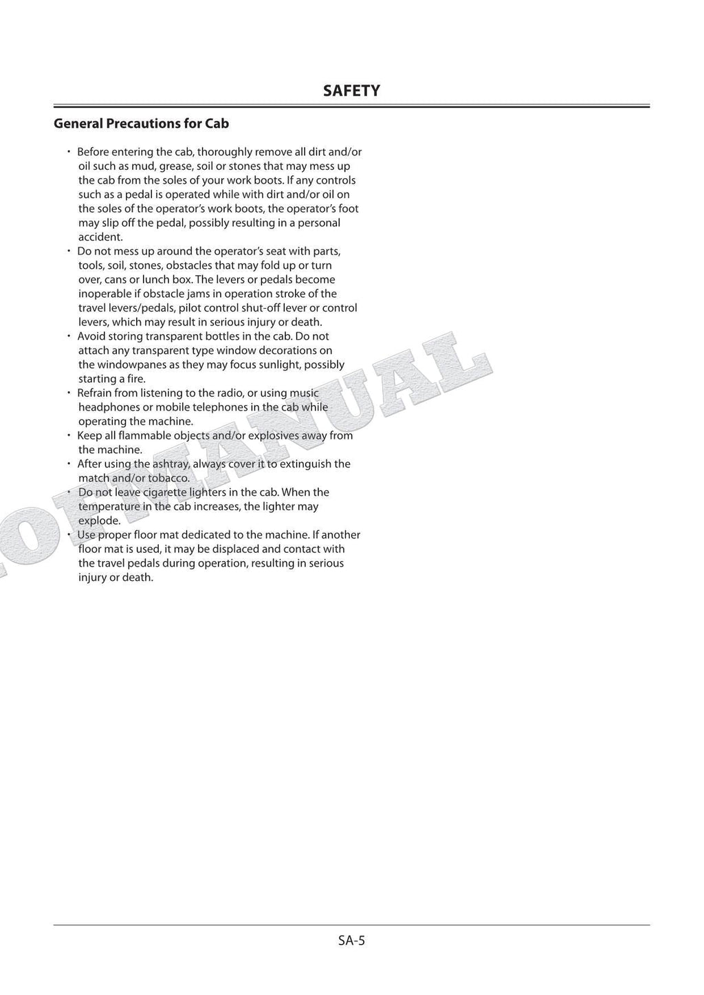 HITACHI ZH210-A ZH210LC-A Hybrid Excavator Service Manual Troubleshooting