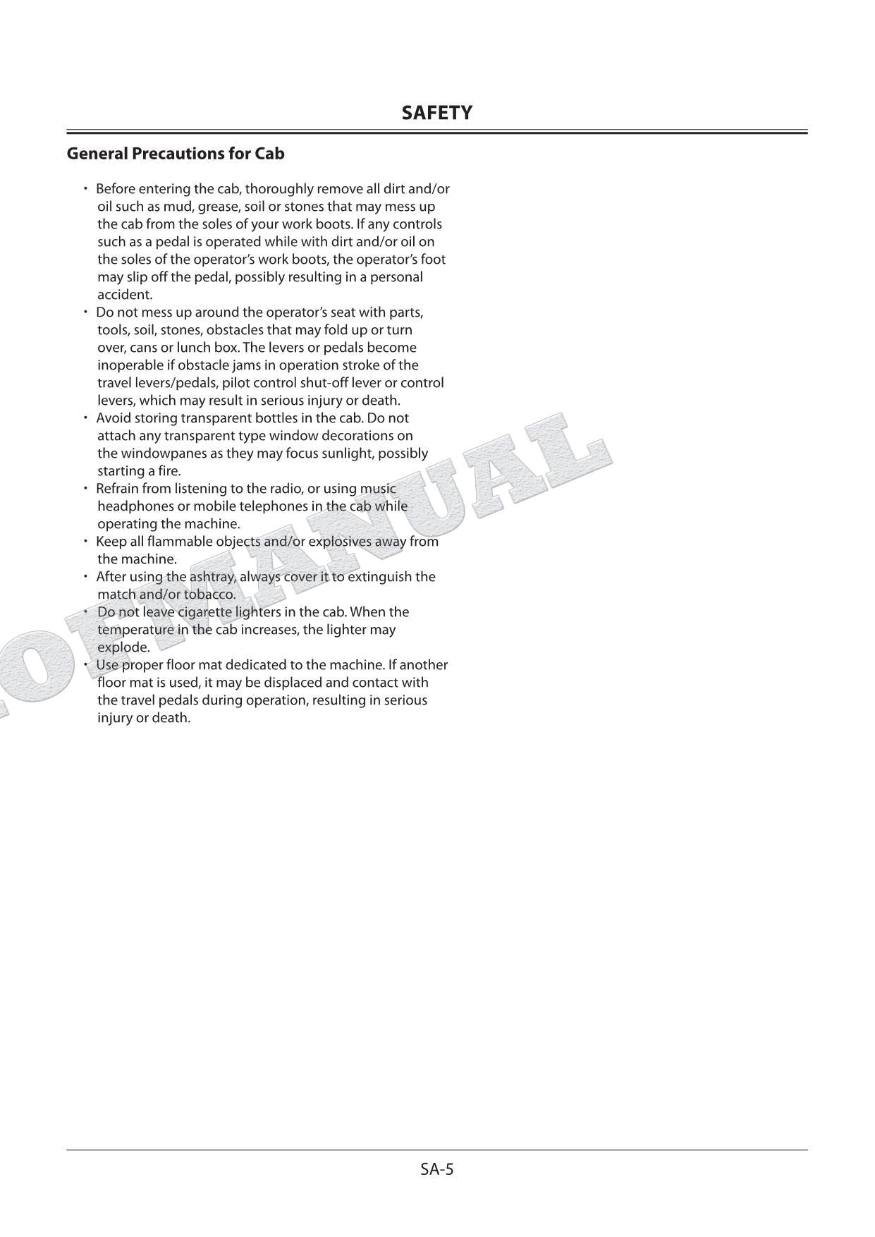 HITACHI ZH210-A ZH210LC-A Hybrid Excavator Service Manual Troubleshooting