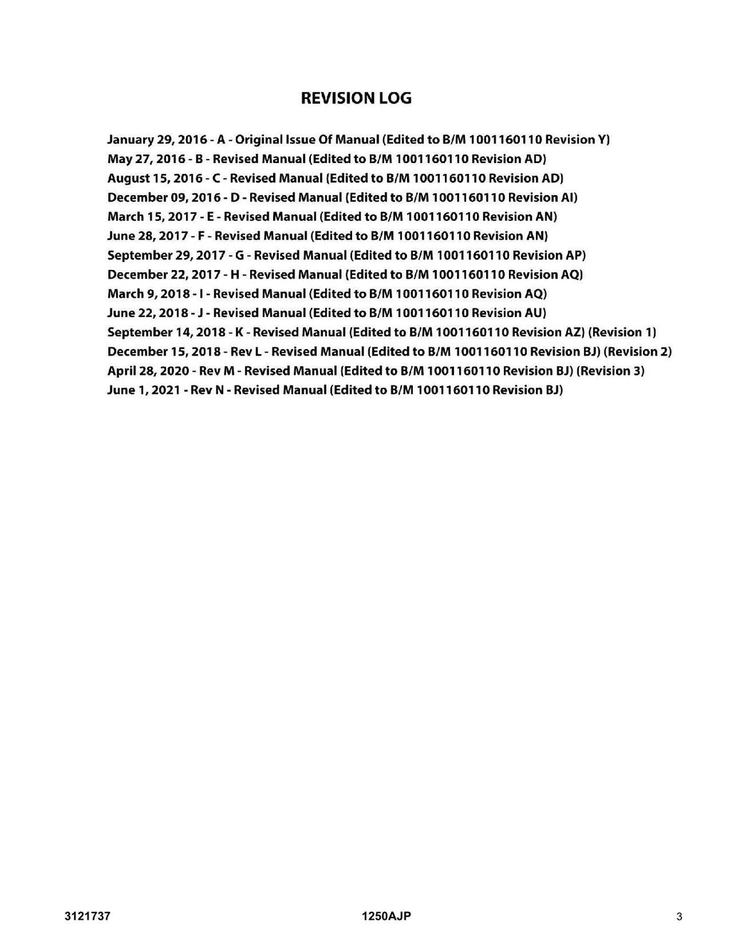 JLG 1250AJP Boom Lift Parts Catalog Manual 0300201017-0300272496