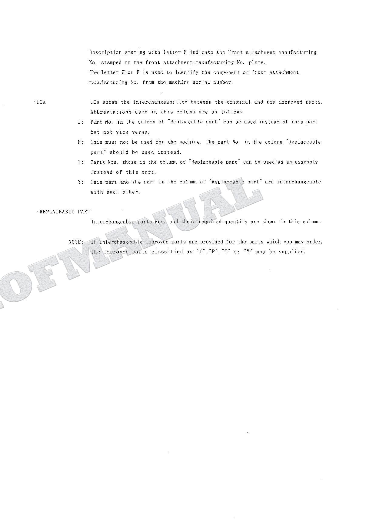 HITACHI EX75URT-5 Excavator Parts Catalog Manual SN 000001-