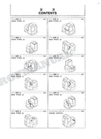 HITACHI K-75UR Excavator Parts Catalog Manual