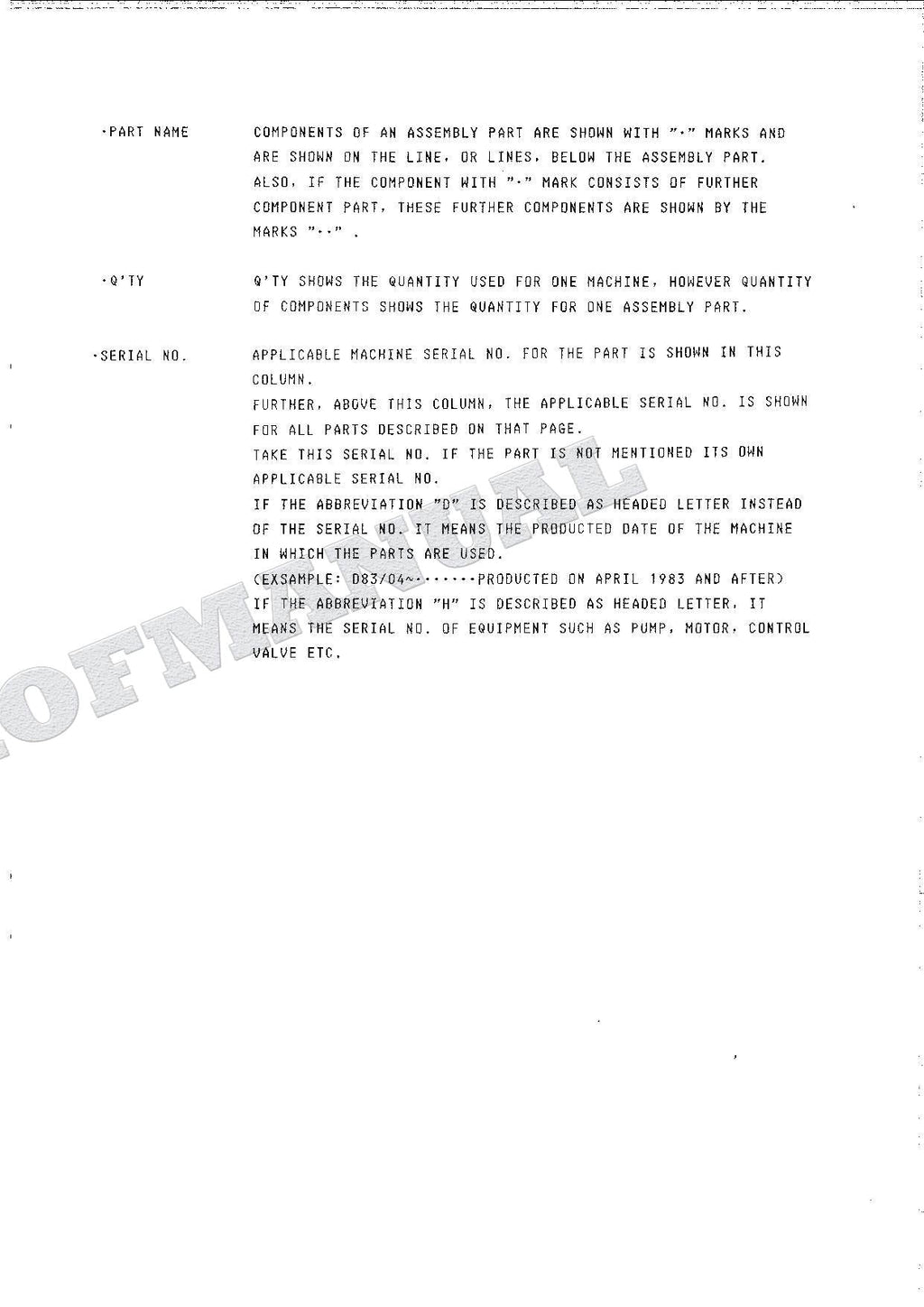 Catálogo de piezas de excavadora HITACHI UH063 SUECIA NORUEGA FINLANDIA Manual EP7309-CE-1
