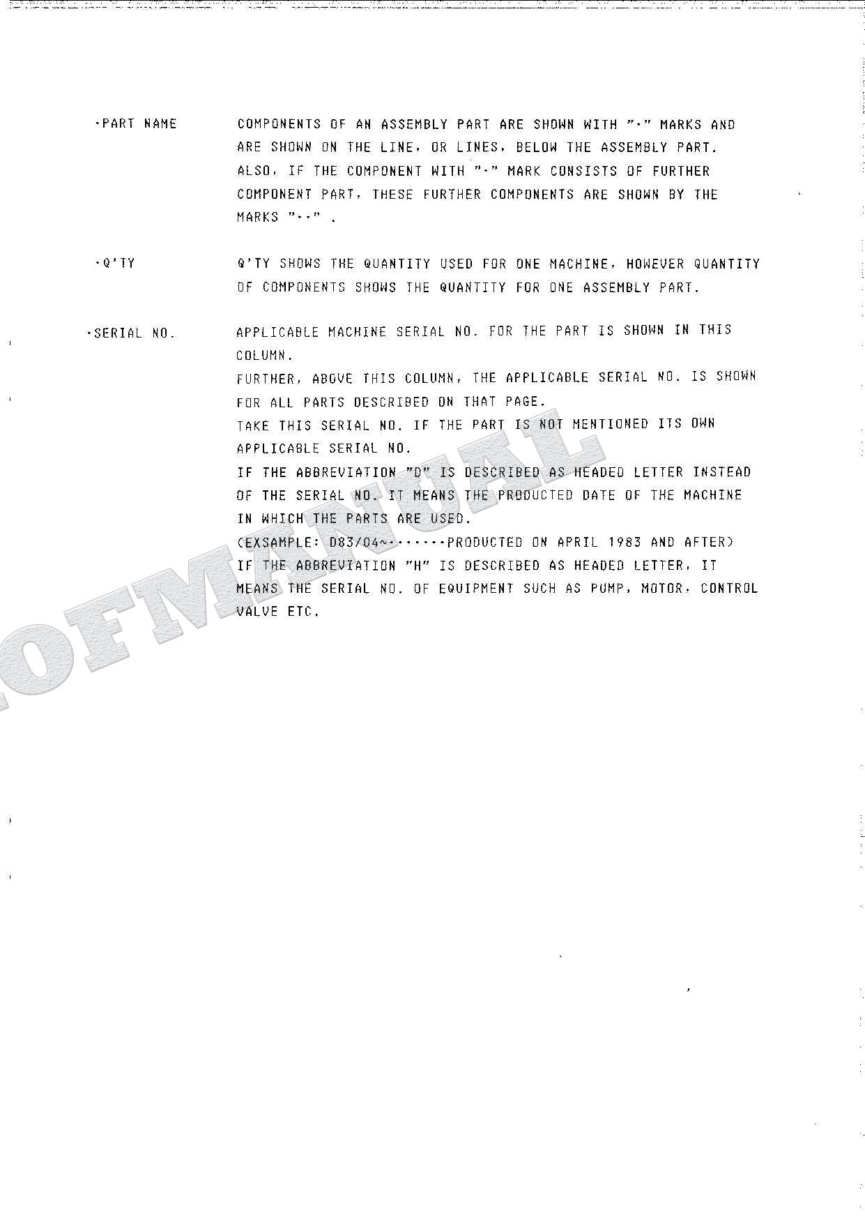 Catálogo de piezas de excavadora HITACHI UH063 SUECIA NORUEGA FINLANDIA Manual EP7309-CE-1