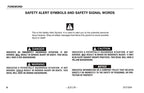 JLG 600A 600AJ Boom Lift Maintenance Operation Operators Manual 3121204