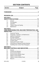 Manual del operador de mantenimiento y operación de plataformas elevadoras JLG 800S 860SJ 31223026
