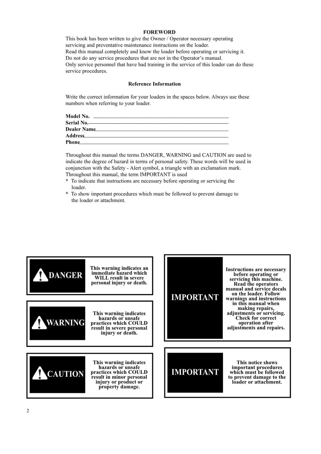 Hyundai HSL400T SKID STEER LOADER Operators Maintenance Manual