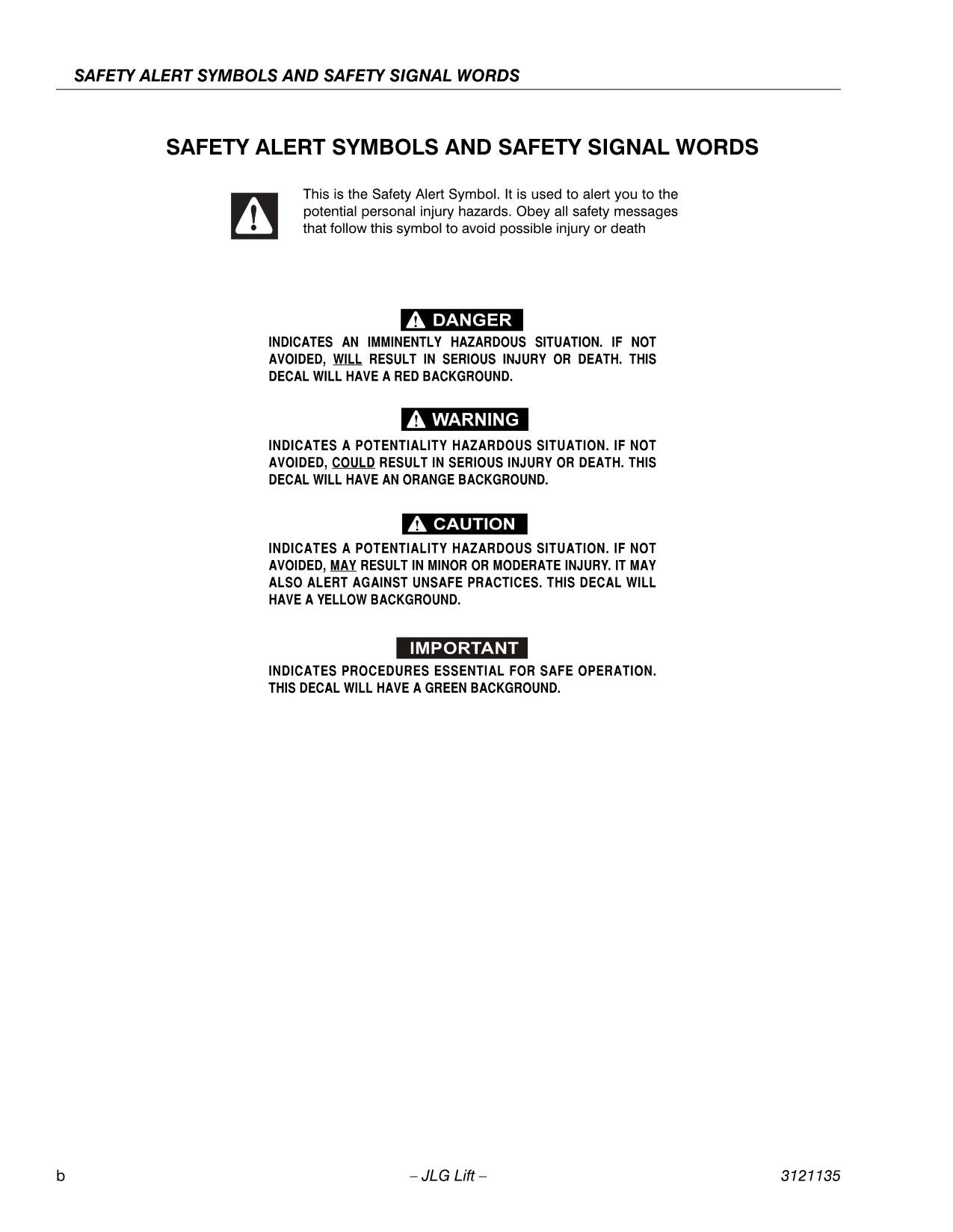 Manual del operador del mástil vertical JLG 15DVL 15DVSP 20DVL 20DVSP