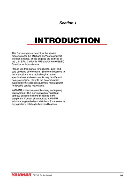 MANUAL DE SERVICIO DEL MOTOR HITACHI 3TNM 3TNV