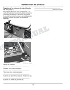 John Deere TX4X2 TX 4x2 cocodrilo Manual del Operador Español SN 120001-