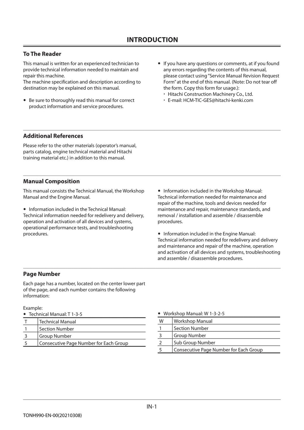 Hitachi ZW370-5A Wheel Loader Technical Manual Operational Principle