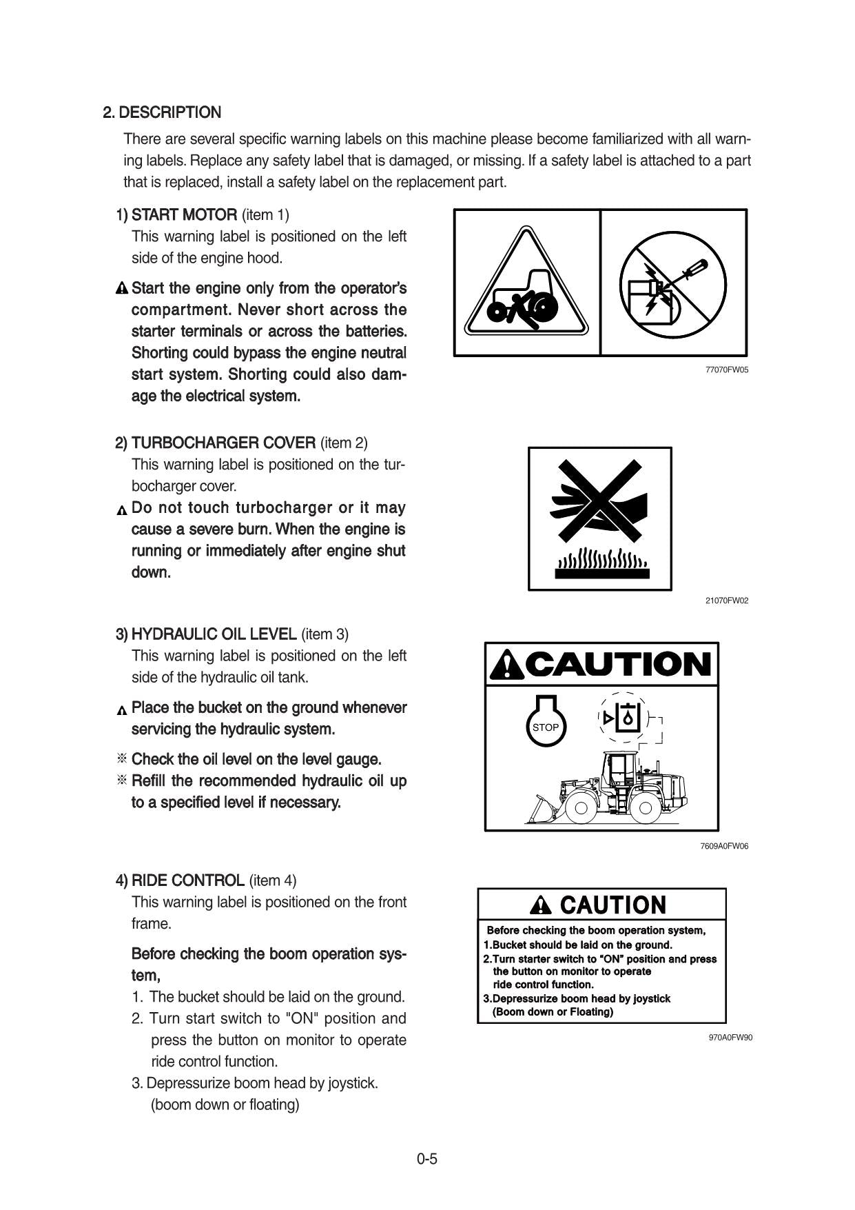 Hyundai HL960 T3 WHEEL LOADER Operators Maintenance Manual