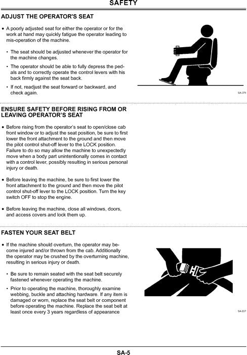 HITACHI ZAXIS 27U-3 30U-3 35U-3 EXCAVATOR SERVICE MANUAL
