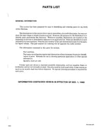 SKYTRAK 9038 Telehandler Parts Catalog Manual Prior to 9A0549