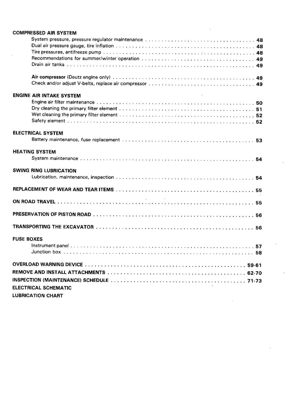 Liebherr A902 Excavator Operators manual serial 275