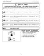 Hitachi ZX30 ZX30UR ZX35 ZX40UR ZX40UR-3 ZW20 ZW20L VR308 Engine Service manual