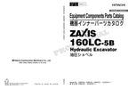 HITACHI ZAXIS ZX160LC-5B Equipment Component Excavator Parts Catalog Manual