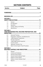 Manual del operador de mantenimiento y operación de la plataforma elevadora JLG 1500SJ 31222387