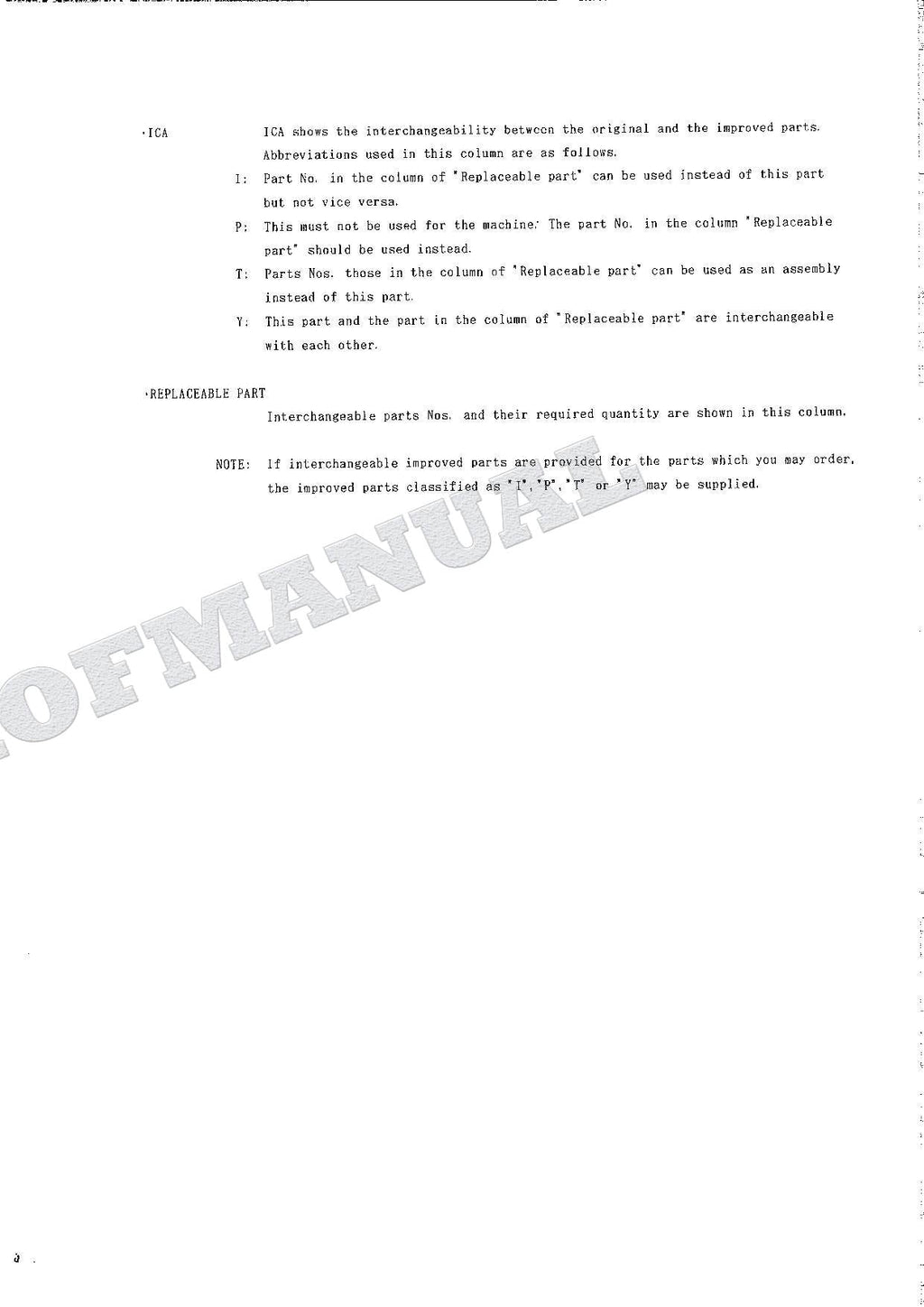 HITACHI EX100WD-3 Excavator Parts Catalog Manual SN 3001