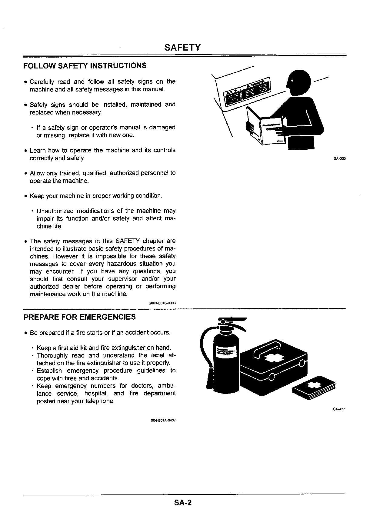 Hitachi EX22-2 EX25-2 Excavator Operational Test Troublesh Scheme Service Manual