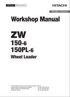Hitachi ZW150-6 ZW150PL-6 Wheel Loader Workshop Manual