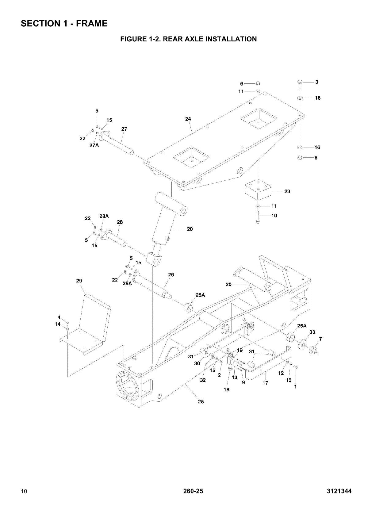 LIFTLUX 260-25 Scissor Lift Parts Catalog Manual