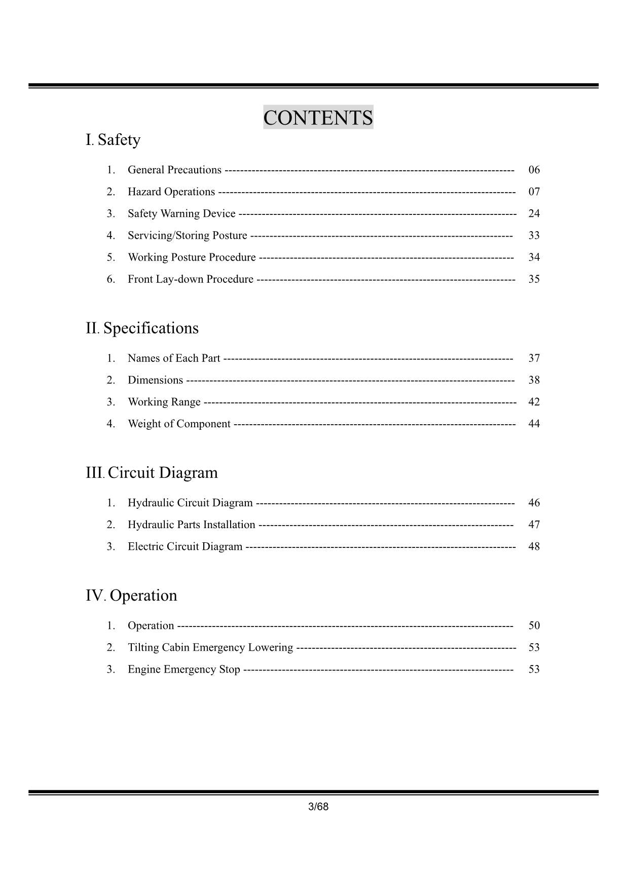 Hyundai HX400A DM CRAWLER EXCAVATOR Operators Maintenance Manual