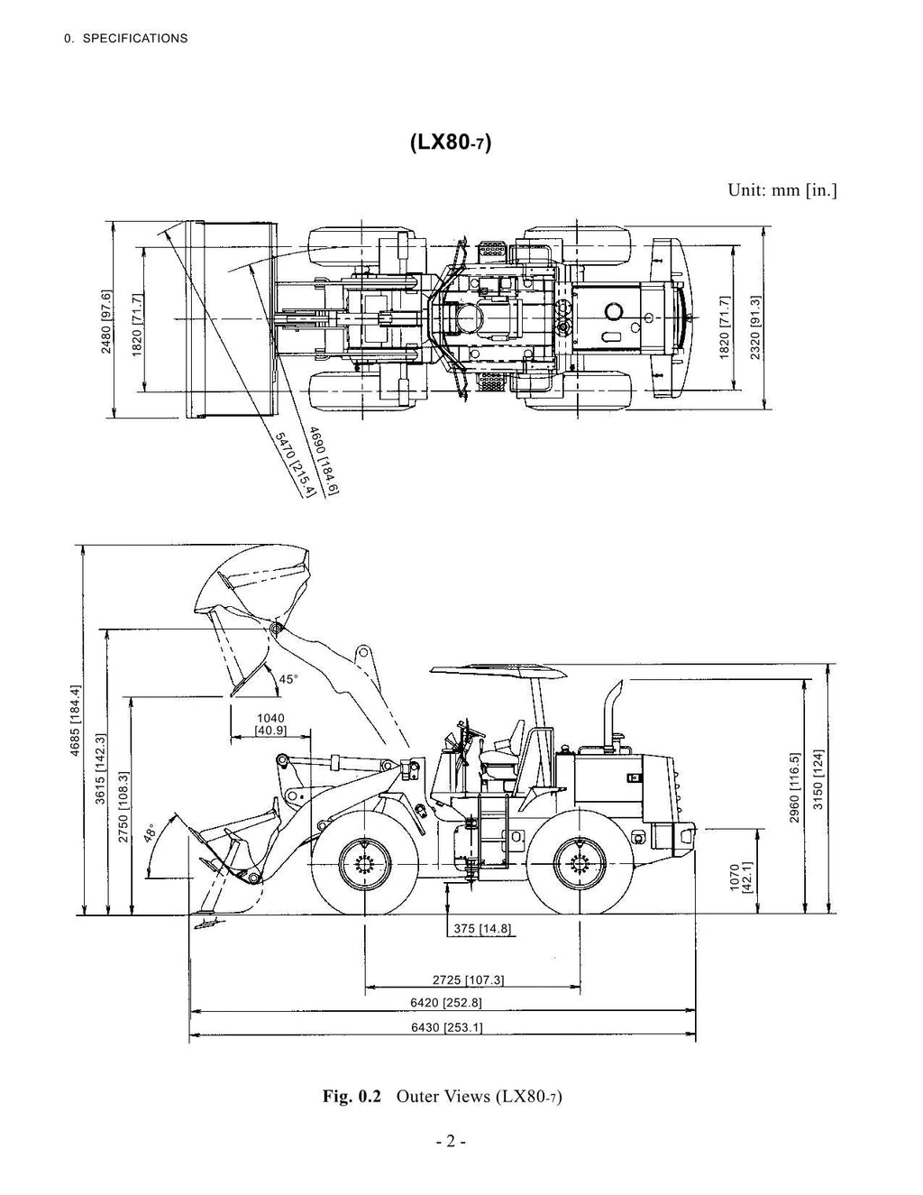 Hitachi LX70-7 LX80-7 Wheel Loader Technical Manual +Schematics KM-TL077E-00