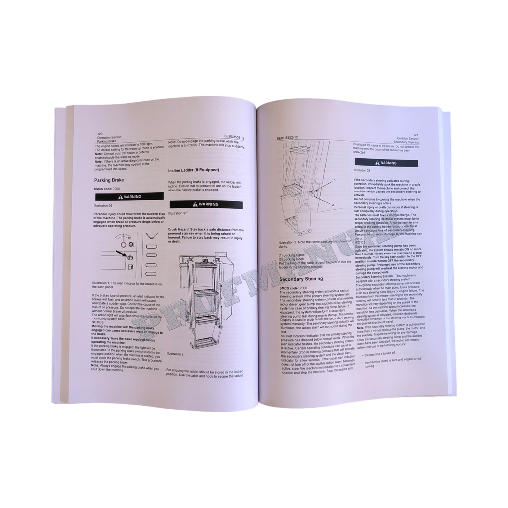 Manual de mantenimiento del operador de la cargadora de ruedas Caterpillar 950K 962K