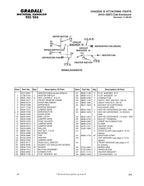 GRADALL JLG 552 554 Telehandler Parts Catalog Manual