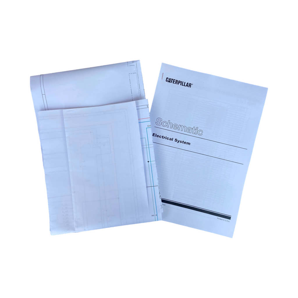 Manual de servicio esquemático del sistema de aire acondicionado eléctrico Caterpillar 321D 328D CR