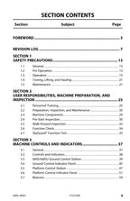 JLG 600S 660SJ Boom Lift Maintenance Operation Operators Manual 31222366