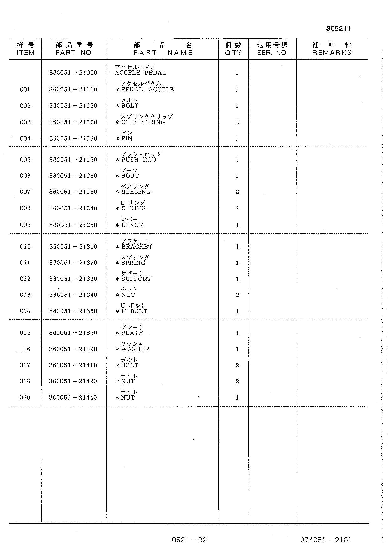 Hitachi FL345 Wheel Loader Equipment Component Parts Catalog Manual