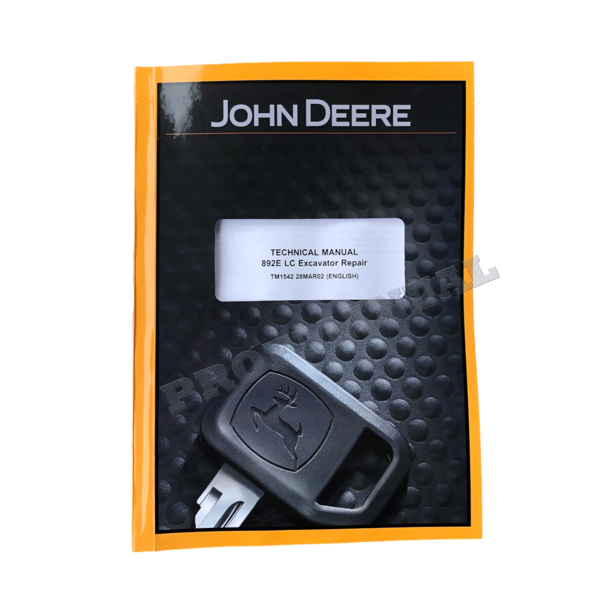MANUAL TÉCNICO DE REPARACIÓN Y SERVICIO DE EXCAVADORAS JOHN DEERE 892ELC 892E LC TM1542
