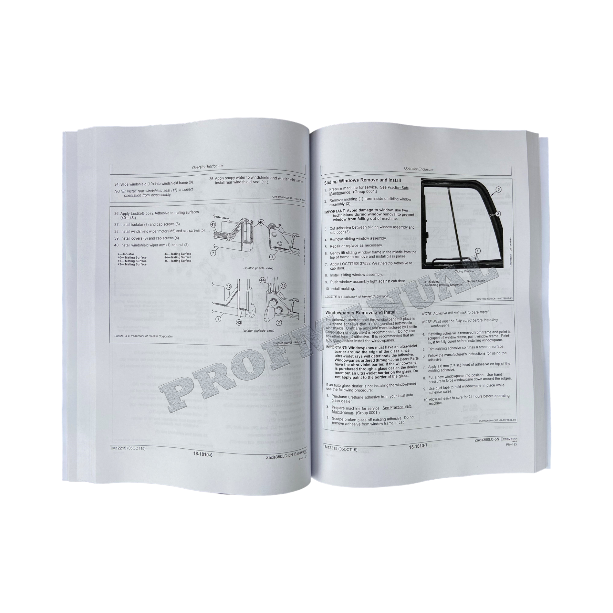 HITACHI ZAXIS 350LC-5N EXCAVATOR REPAIR SERVICE MANUAL + !BONUS!