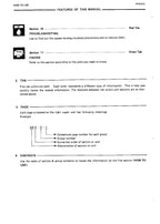 HITACHI EX100 Excavator Service Manual