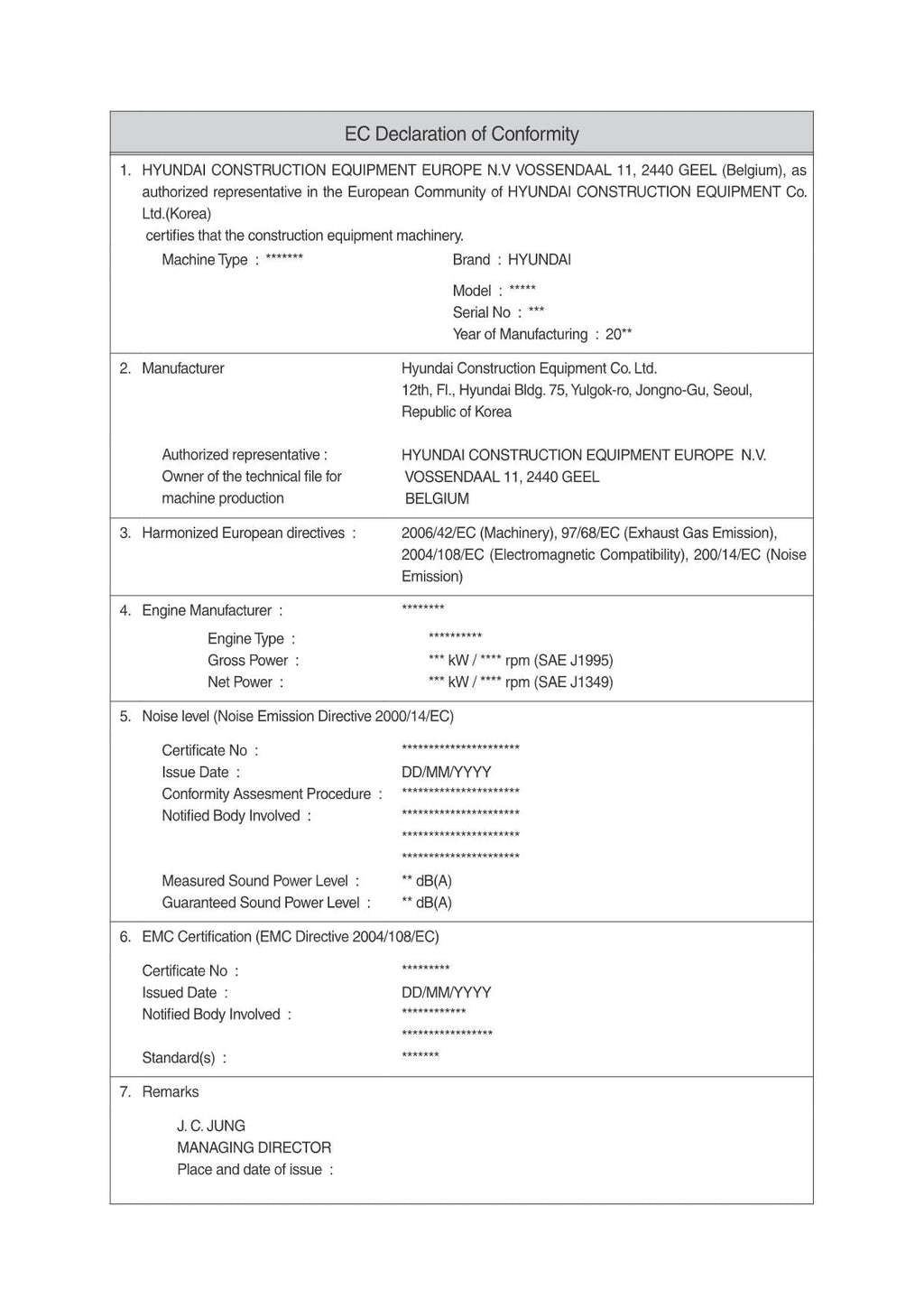 Hyundai HL730-9S WHEEL LOADER Operators Maintenance Manual