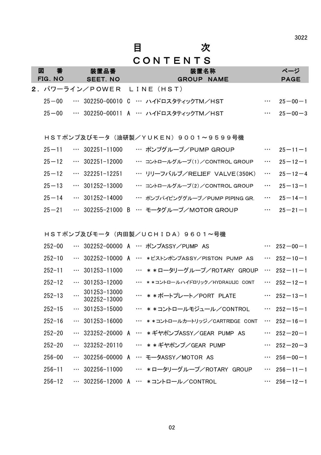 Hitachi LX20SL-7 Wheel Loader Parts Catalog Manual SN 009001-up