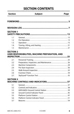 JLG 600S HC3 660SJ HC3 Boom Lift Maintenance Operation Operators Manual 31222405