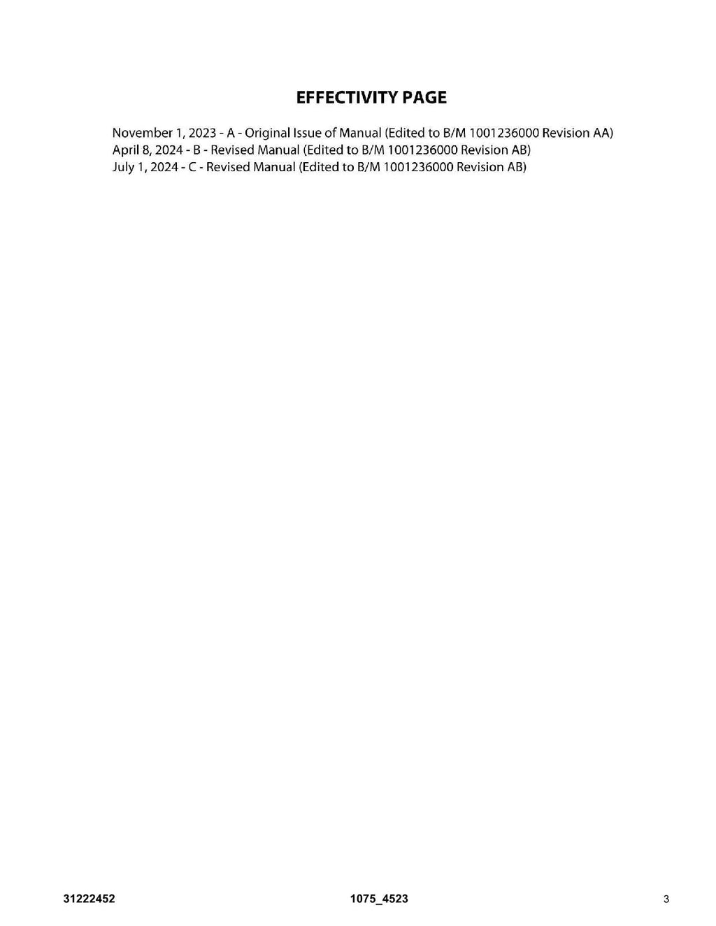 Manual del catálogo de piezas del manipulador telescópico JLG 1075 4523 31222452