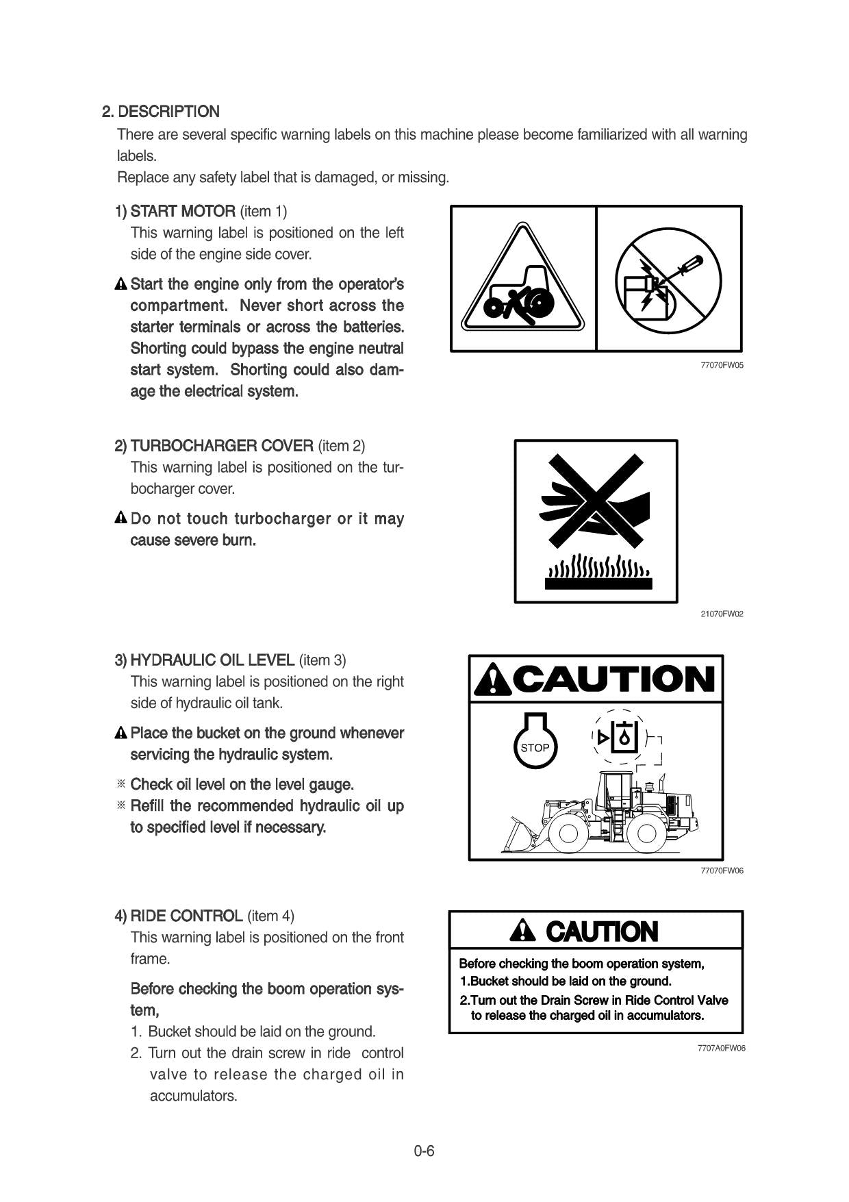Hyundai HL740-9S WHEEL LOADER Operators Maintenance Manual