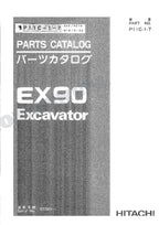 HITACHI EX90 Excavator Parts Catalog Manual