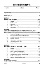 JLG 660SJC Boom Lift Maintenance Operation Operators Manual 31219061