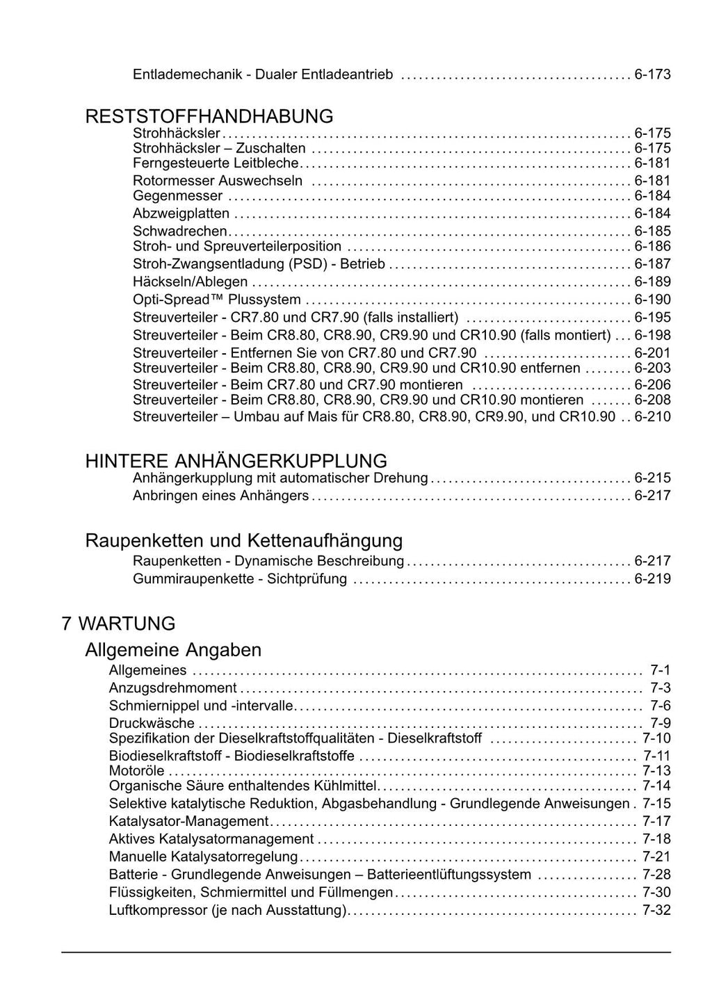 New Holland CR7 90 CR8 80 Revelation Mähdrescher Betriebsanleitung 91800655