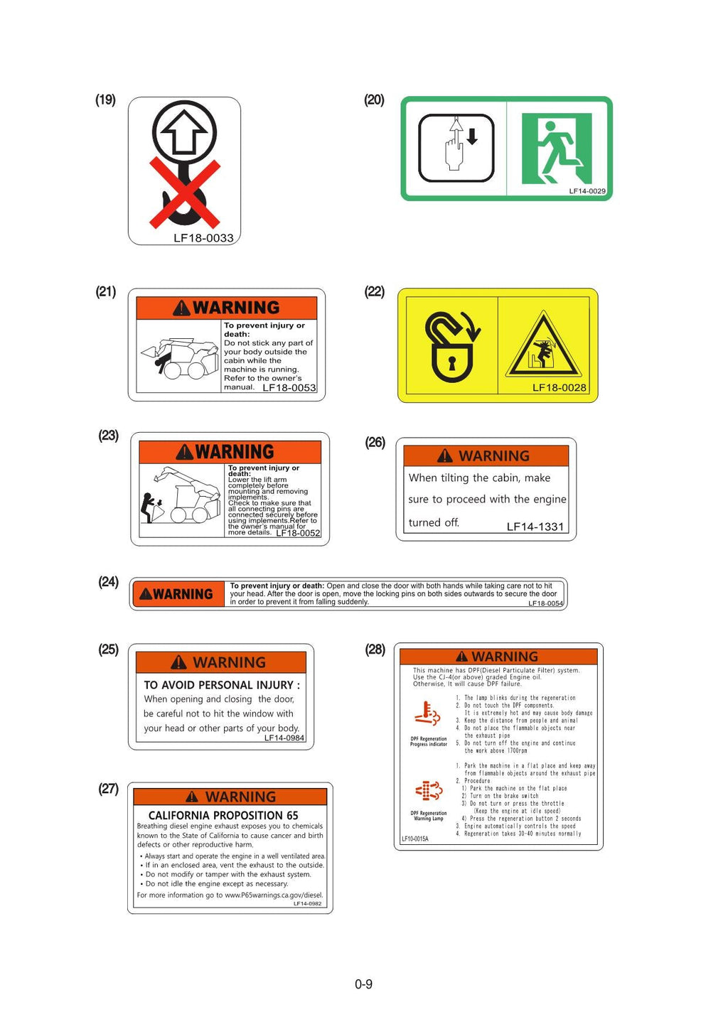 Hyundai HT100V SKID STEER LOADER Operators Maintenance Manual