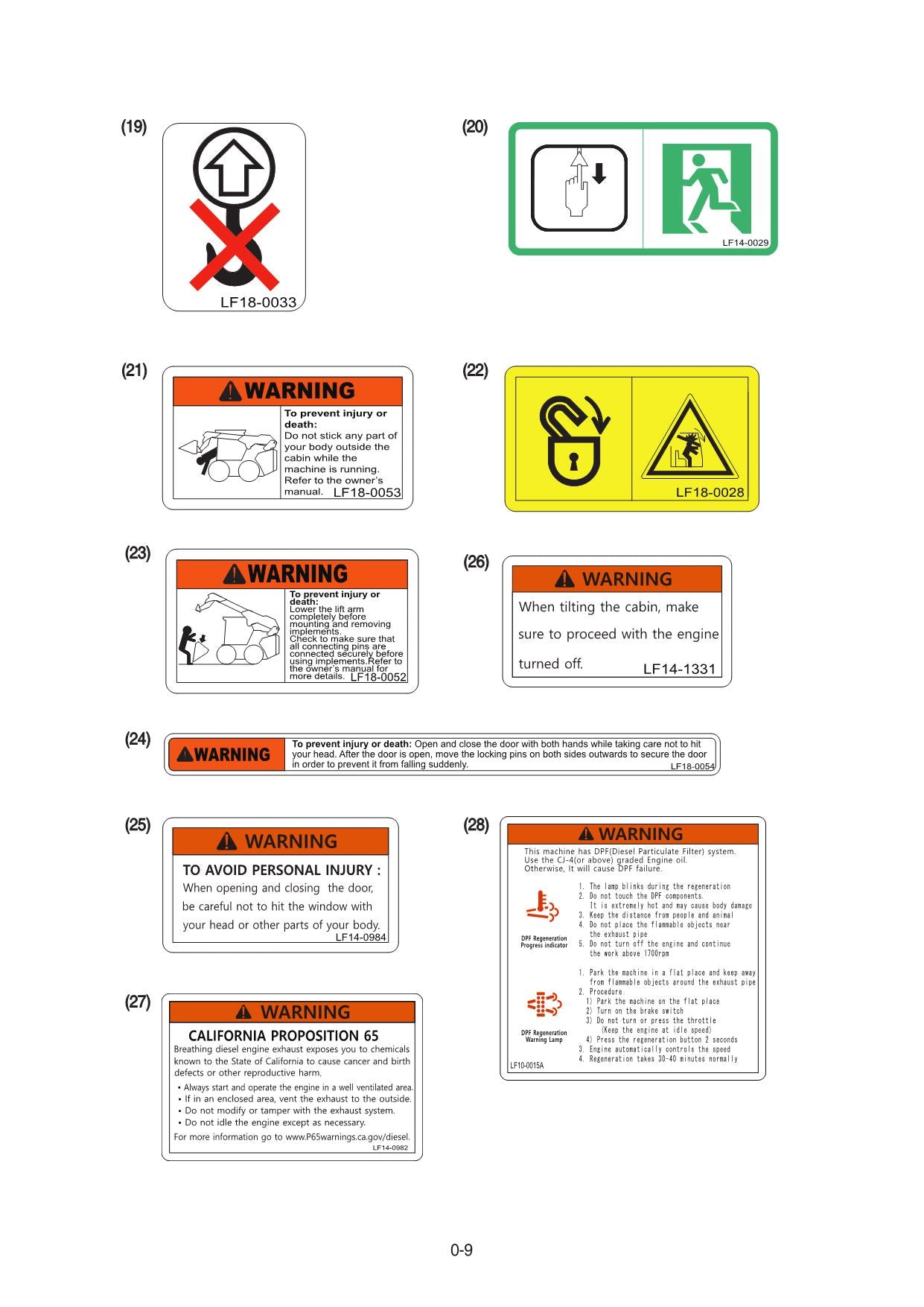 Hyundai HT100V SKID STEER LOADER Operators Maintenance Manual