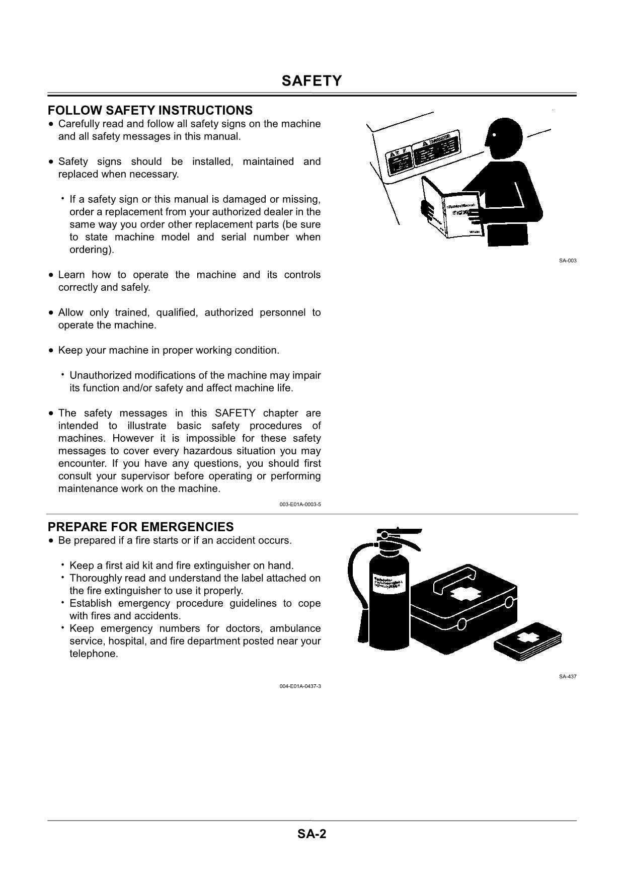 Manual de reparación y servicio del taller de excavadoras Hitachi ZX30, ZX35, ZX40 y ZX50