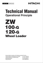 Hitachi ZW100-G ZW120-G Wheel Loader Technical Manual Operational Principle