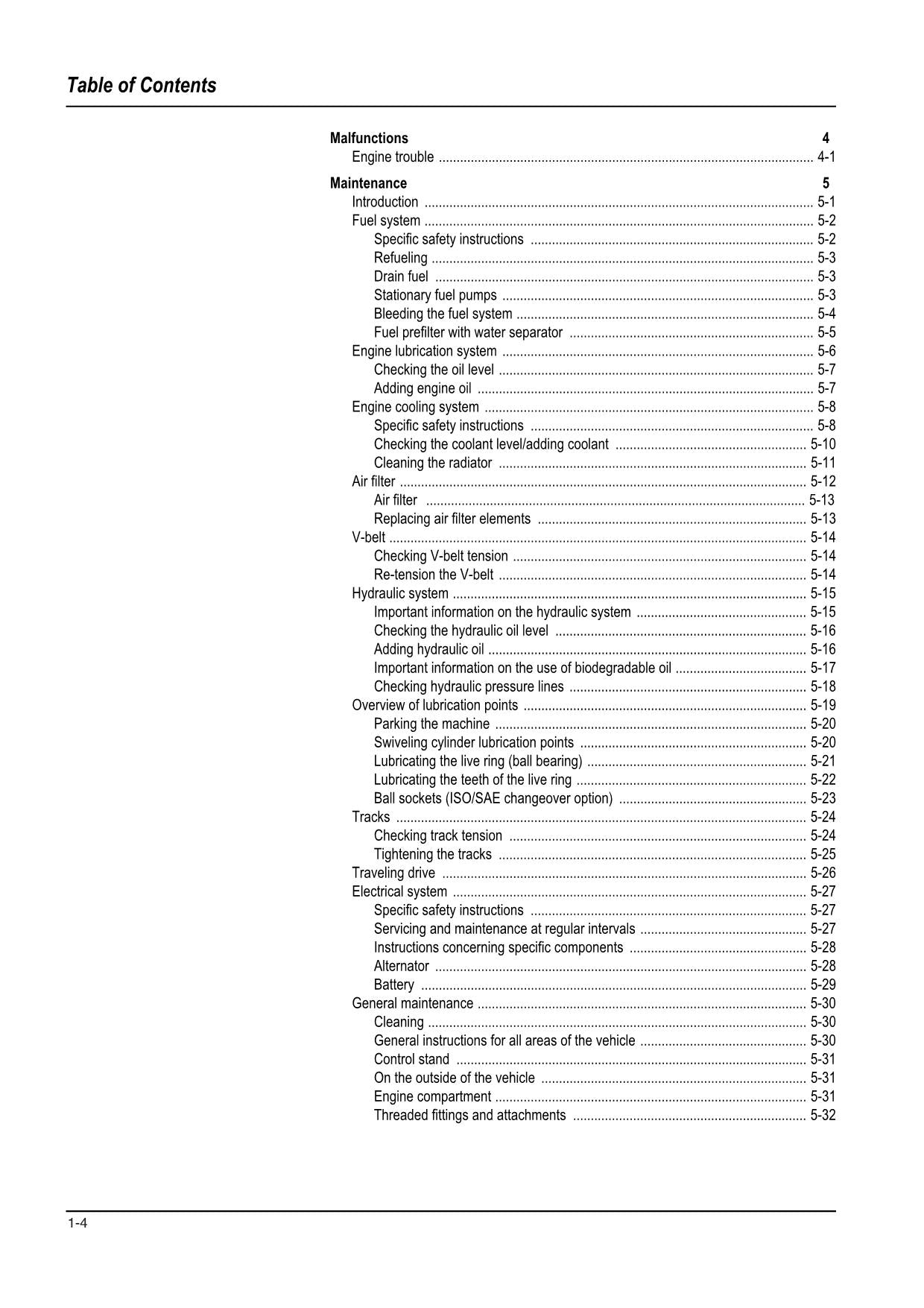 Manual de mantenimiento del operador de la excavadora sobre cadenas Hyundai HX10A