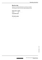Liebherr R974 C Excavator Demolition Operators manual serial 27700